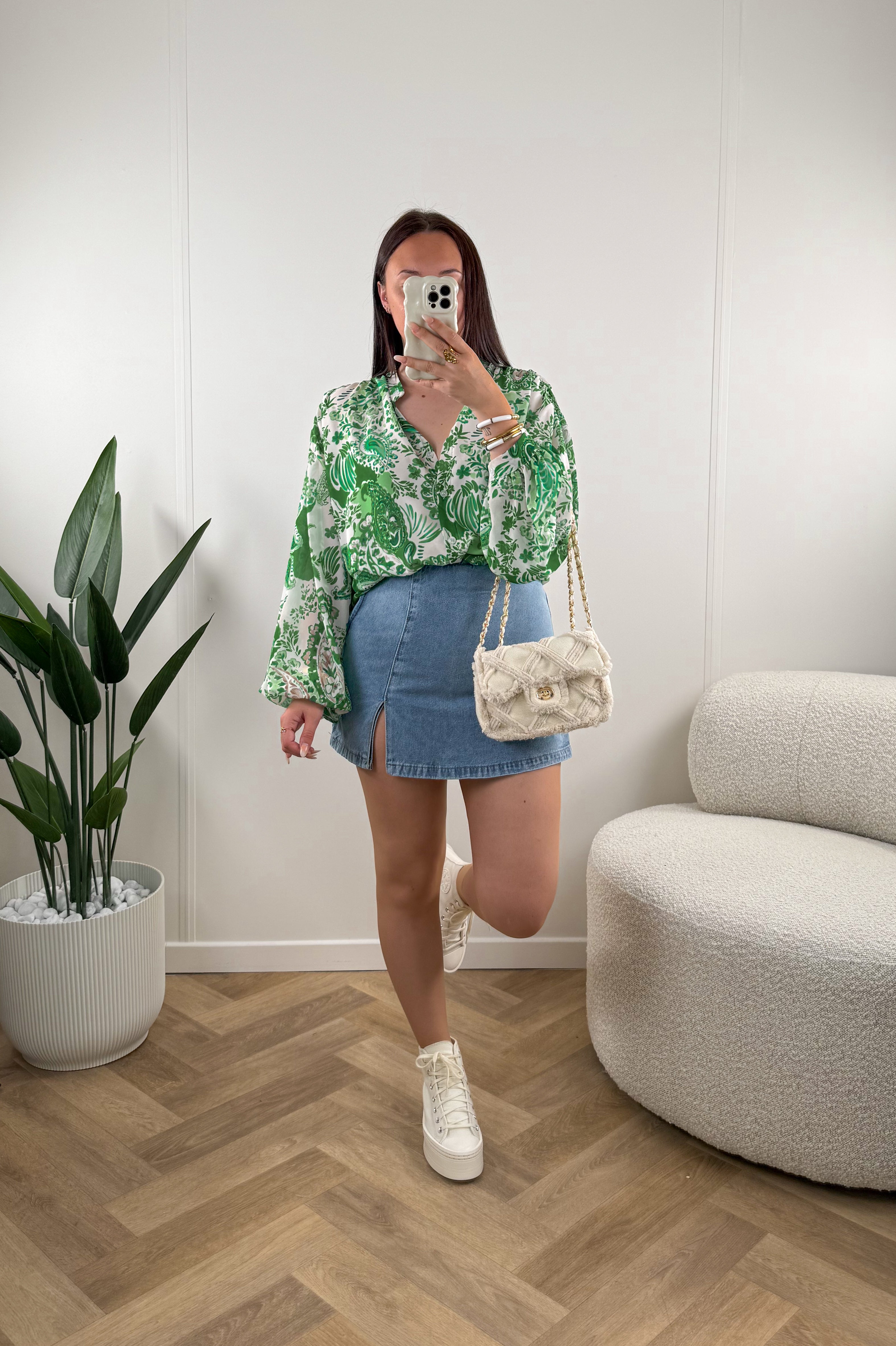 CHEMISE CACHEMIRE
