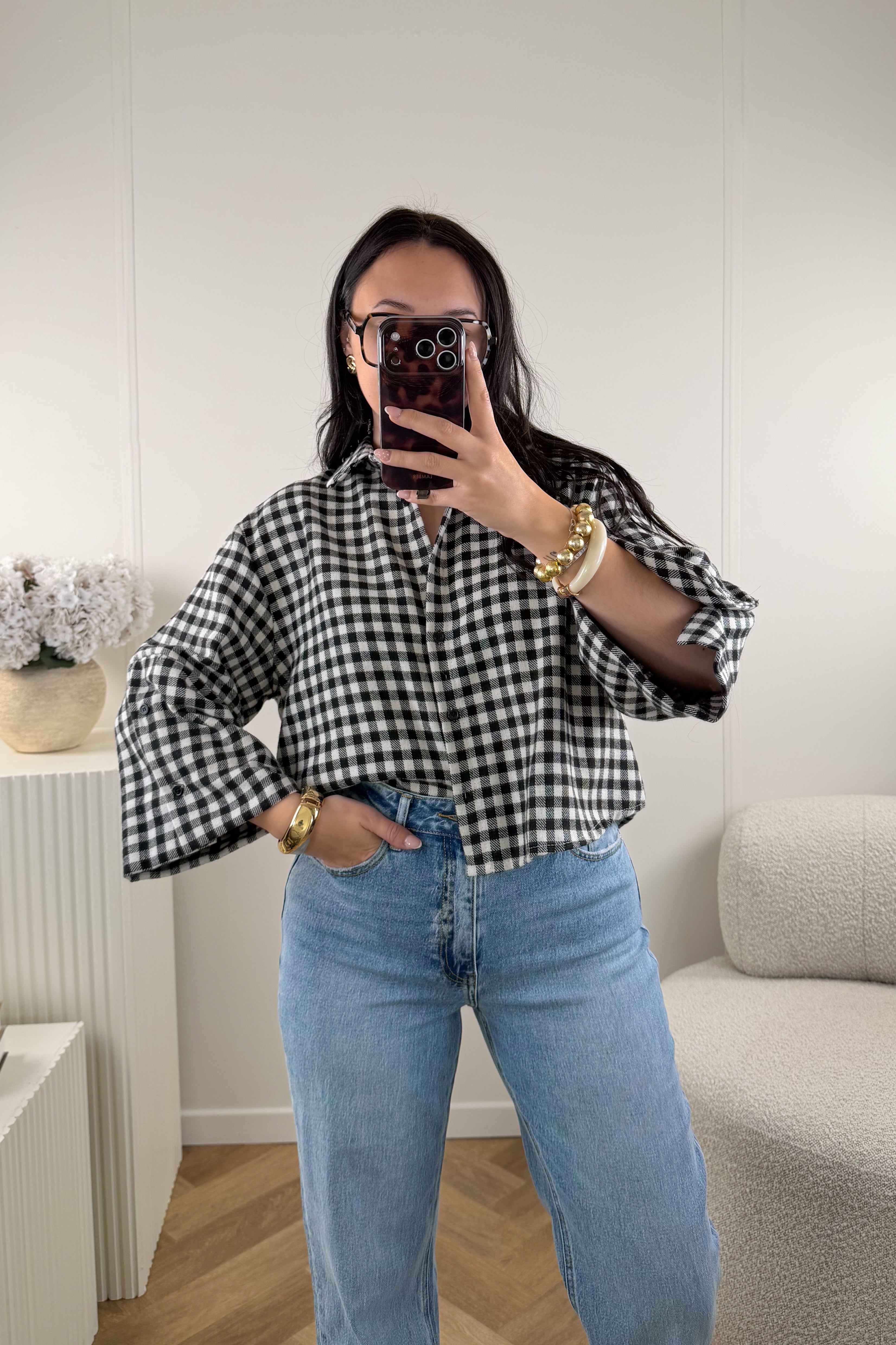 CHEMISE CARREAUX