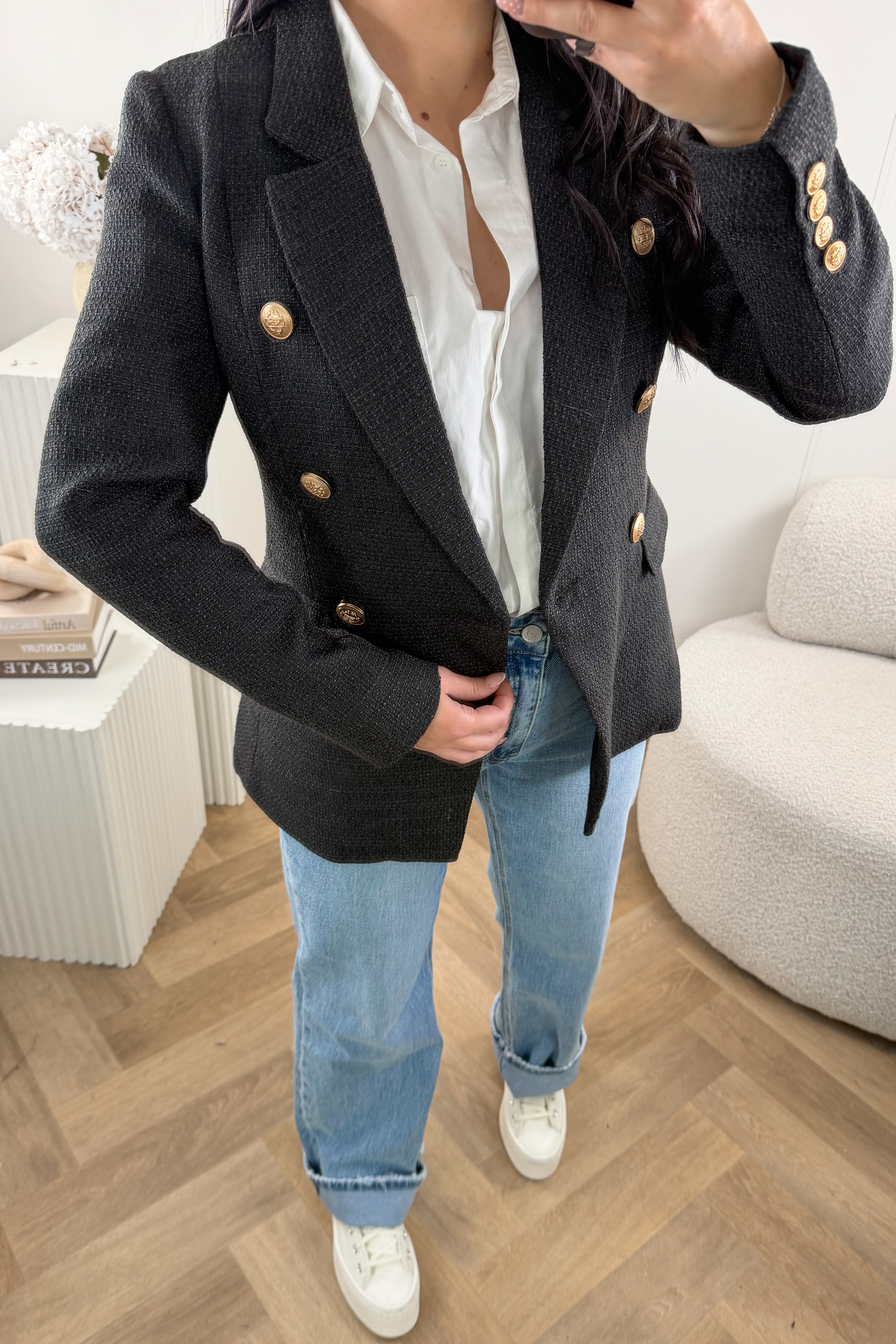 BLAZER TWEED CALIE