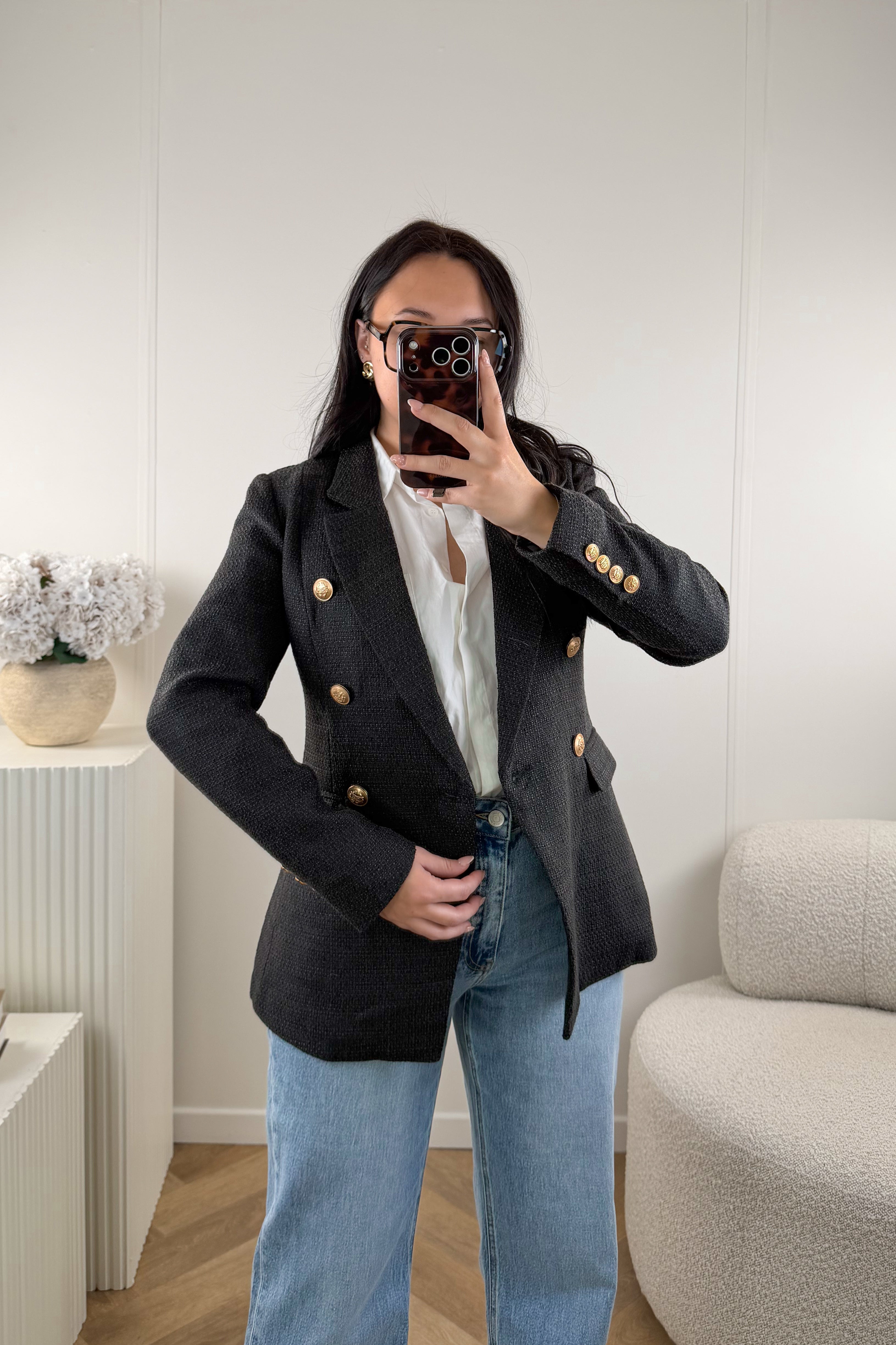 BLAZER TWEED CALIE