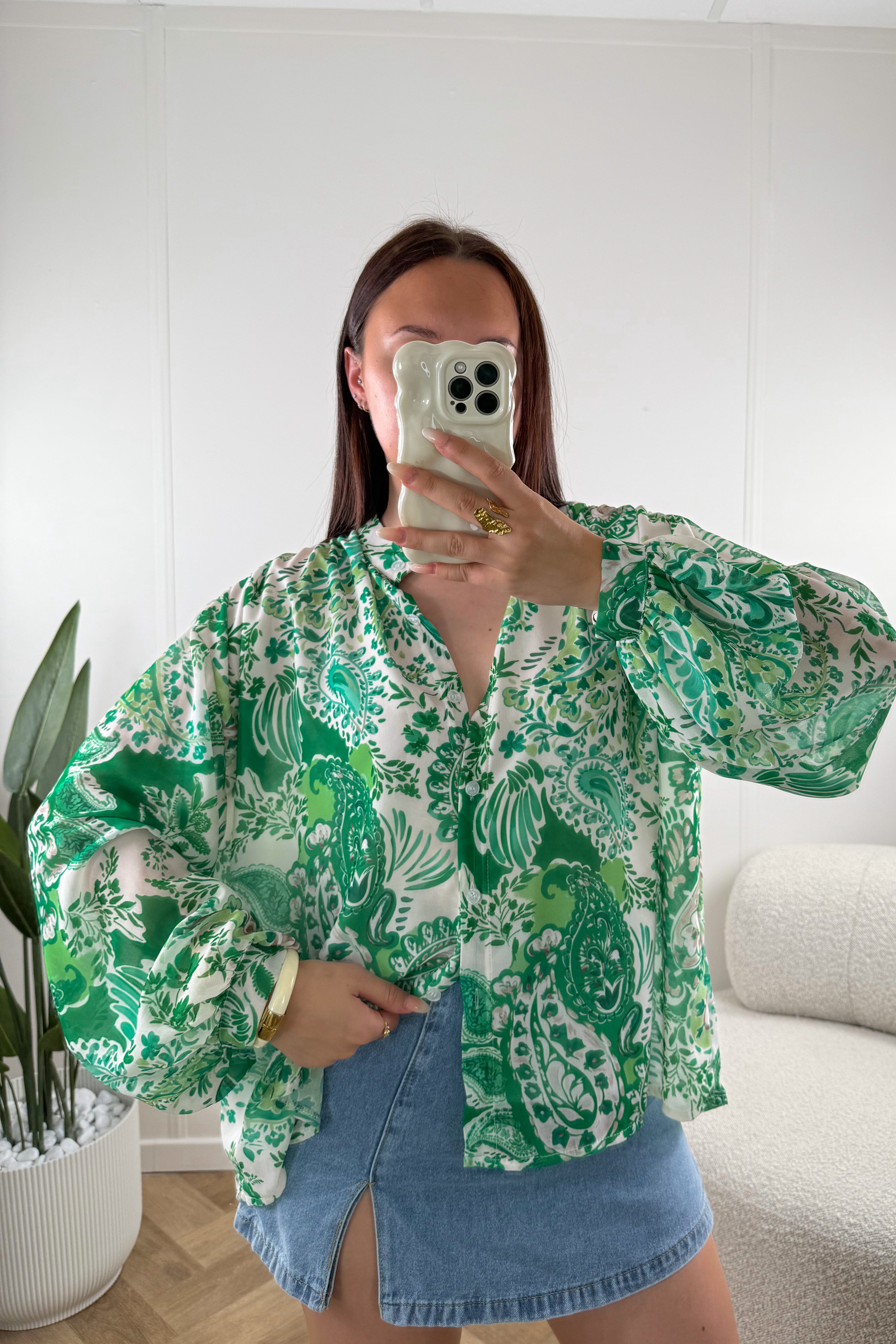 CHEMISE CACHEMIRE