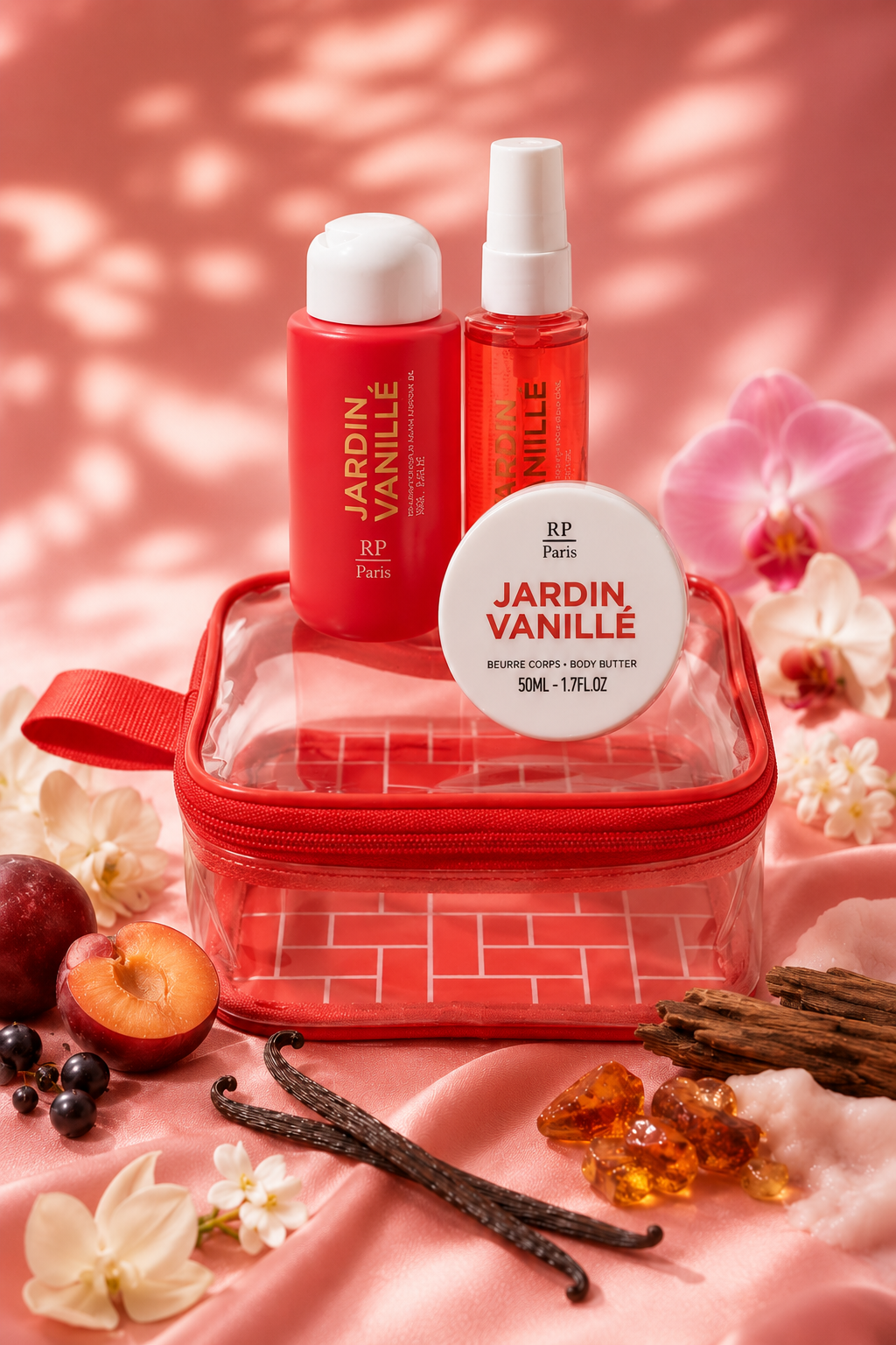 COFFRET JARDIN VANILLÉ