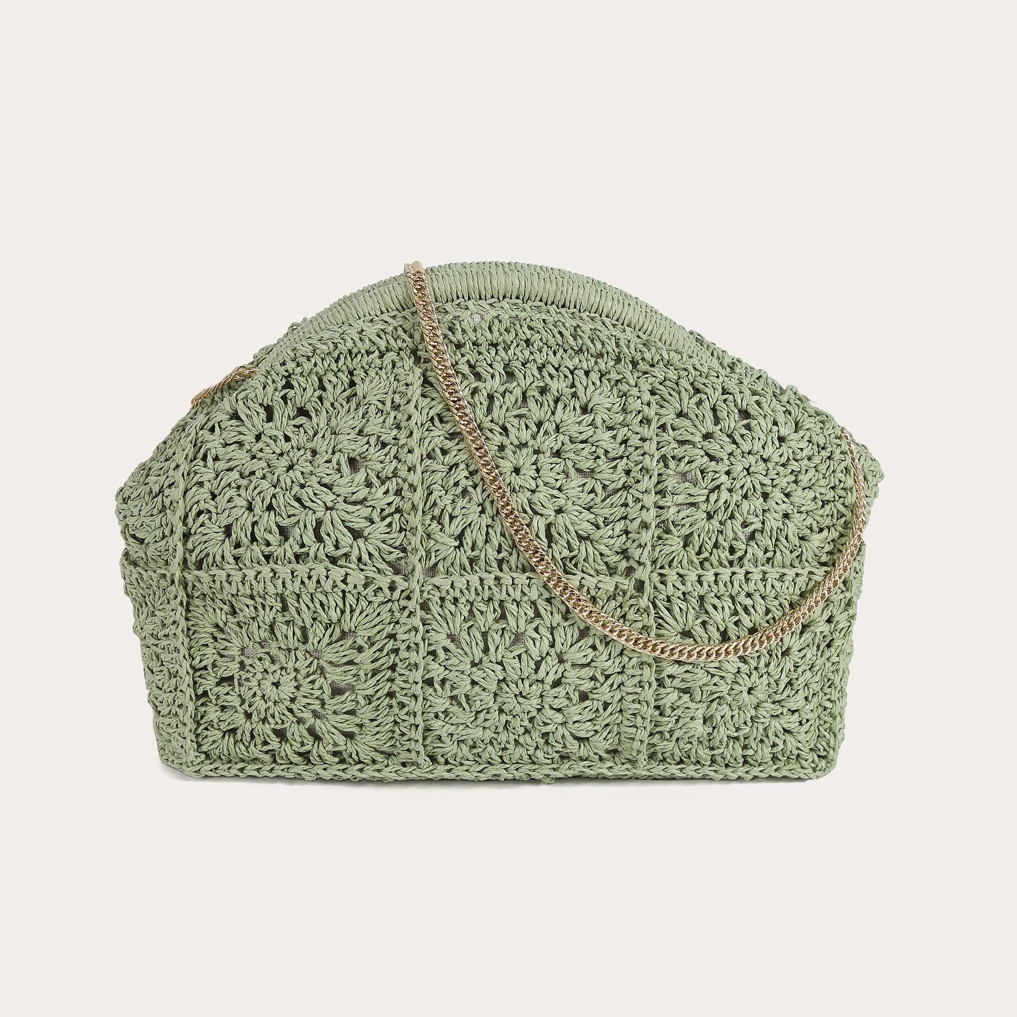 Sac paille SUN - vert