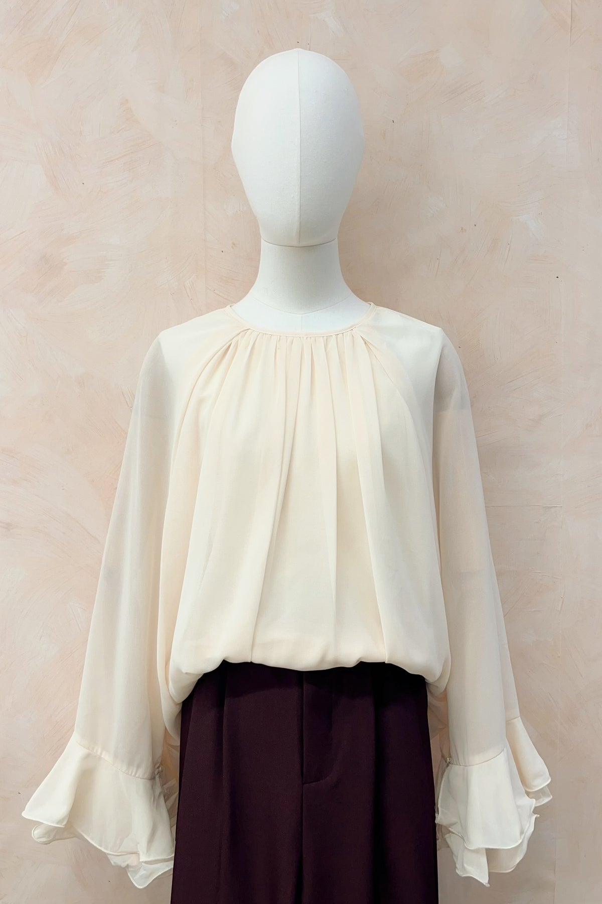 BLOUSE VOLANTS