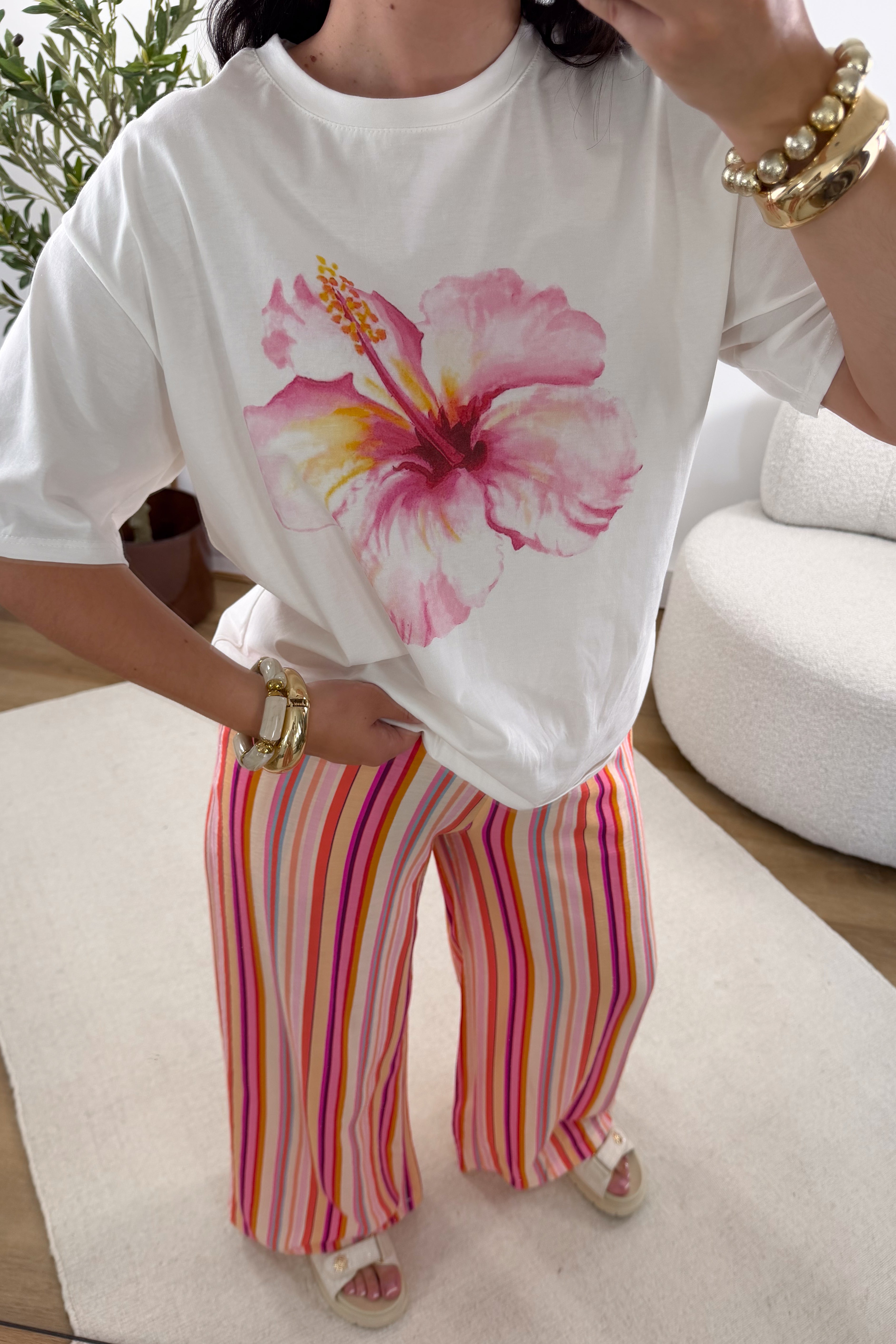 T-SHIRT HIBISCUS