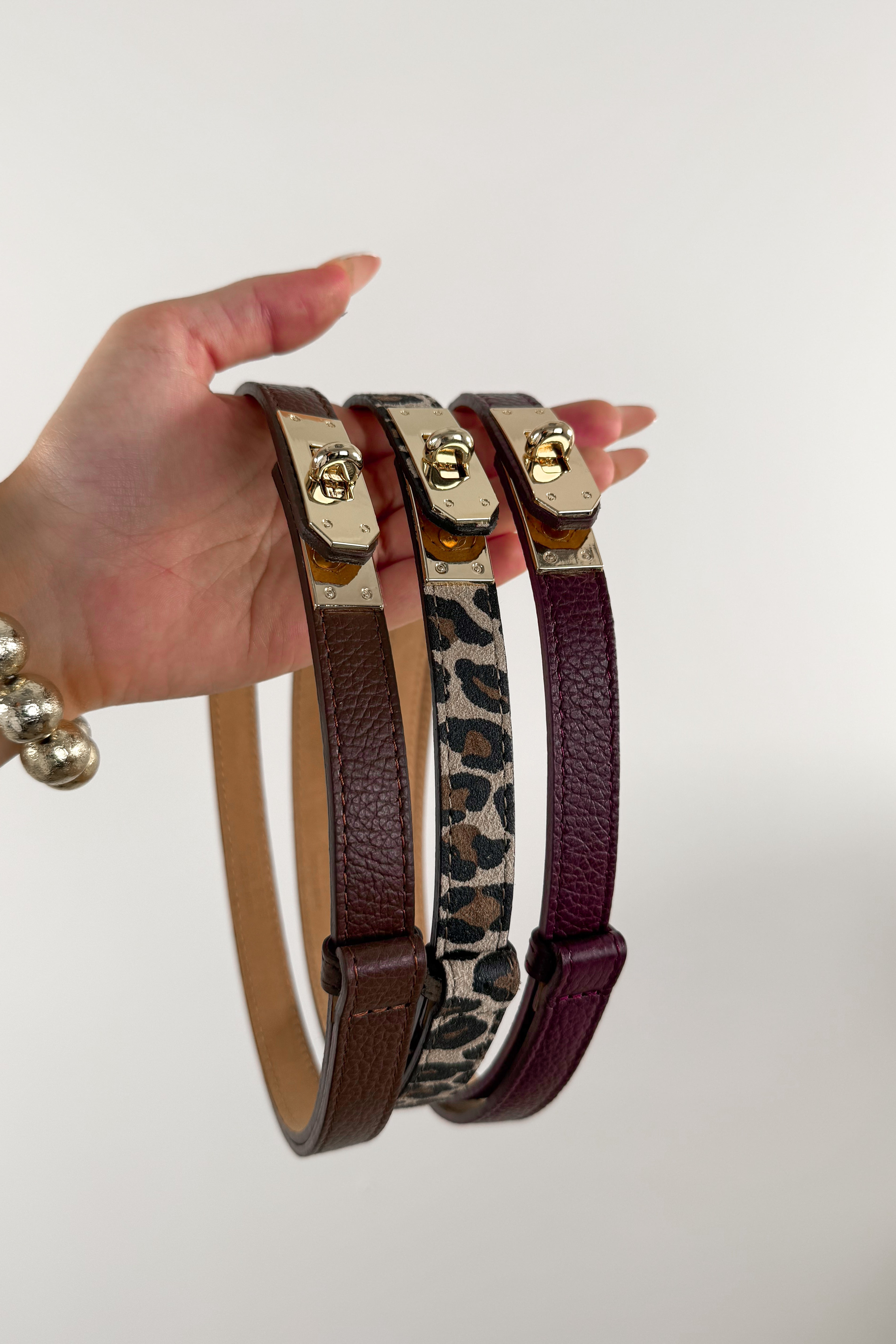 CEINTURE CUIR HAILEY