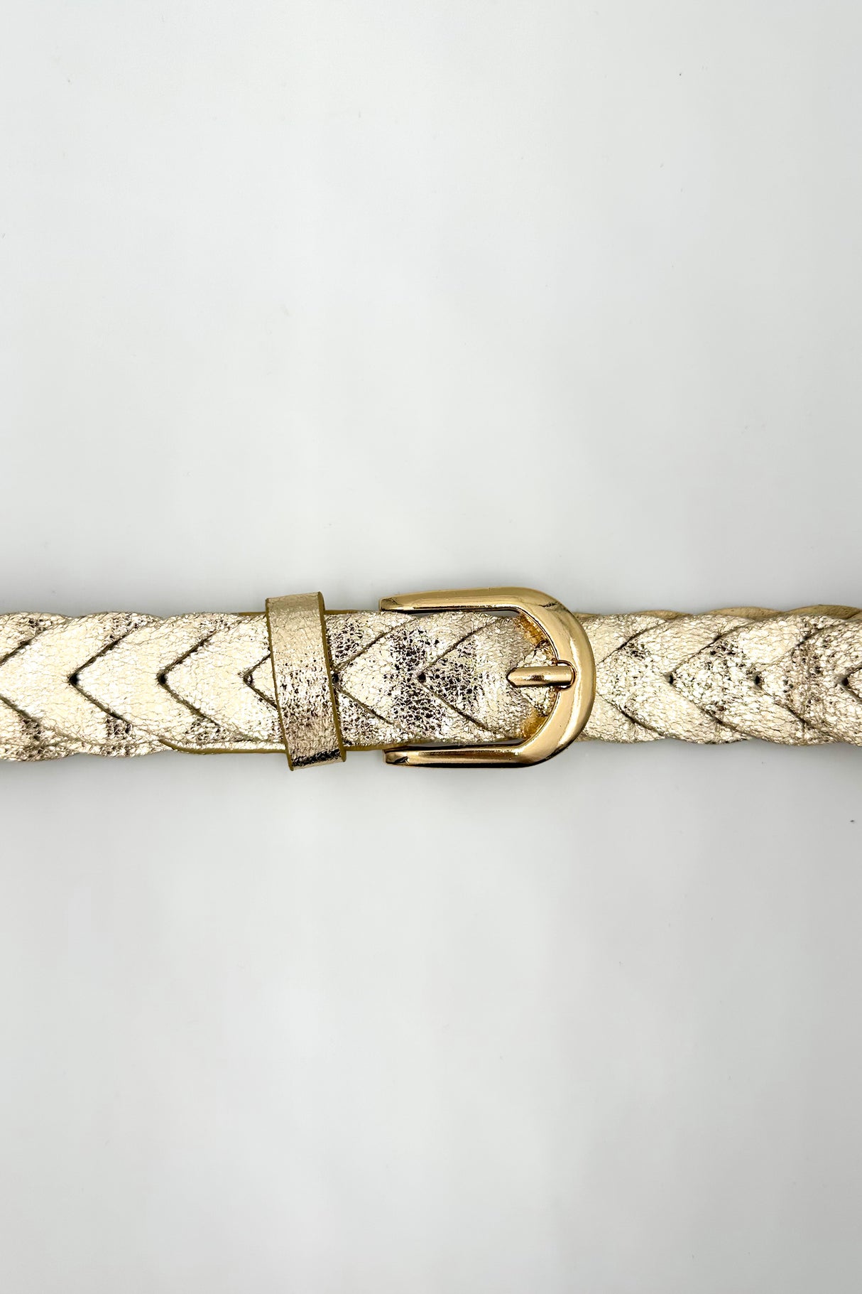 Ceinture fine dorée