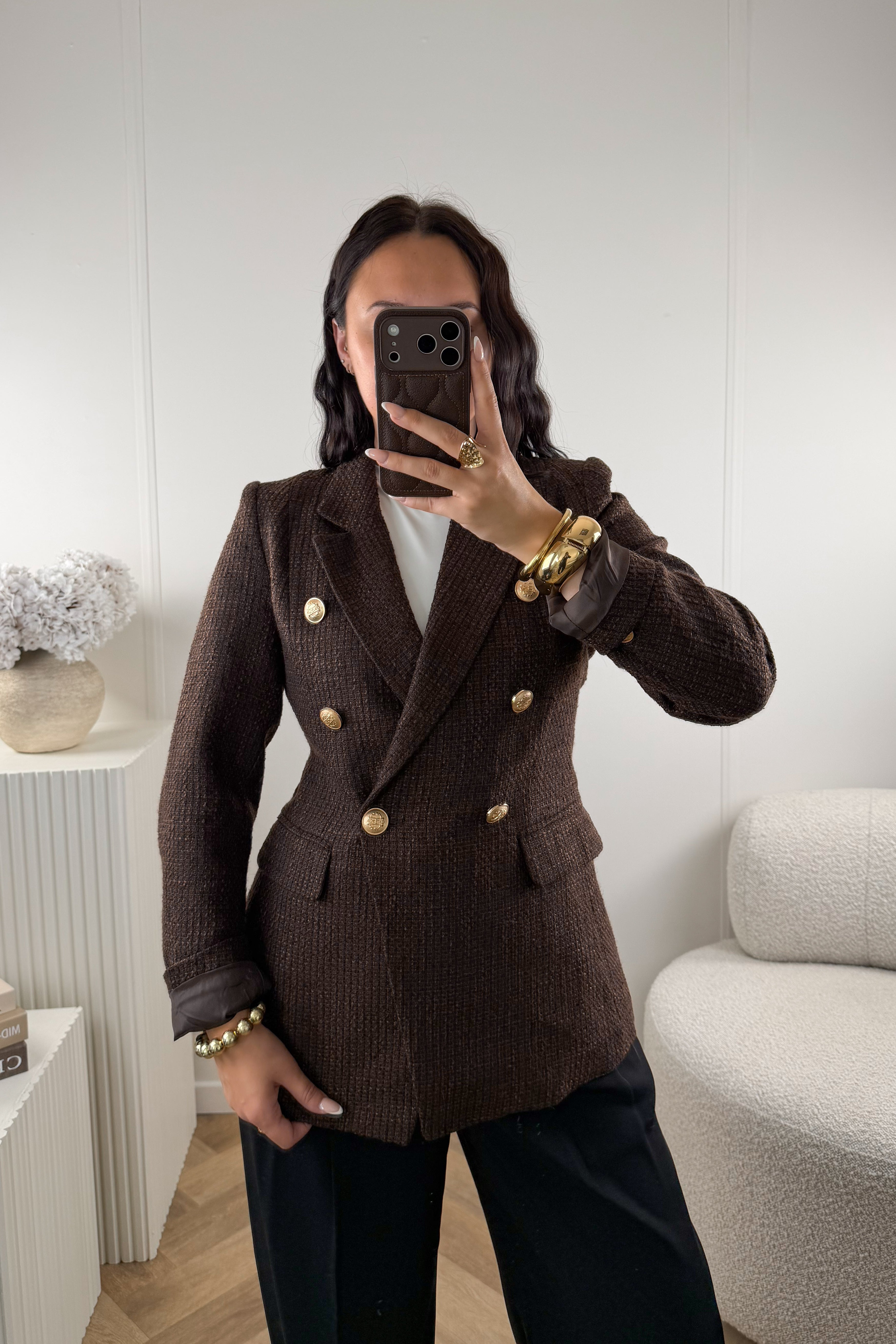 BLAZER TWEED CALIE