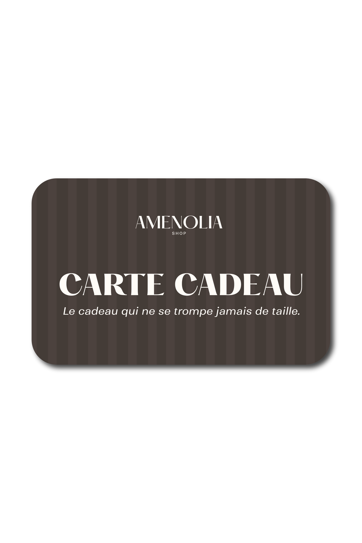 CARTE CADEAU - AMENOLIA
