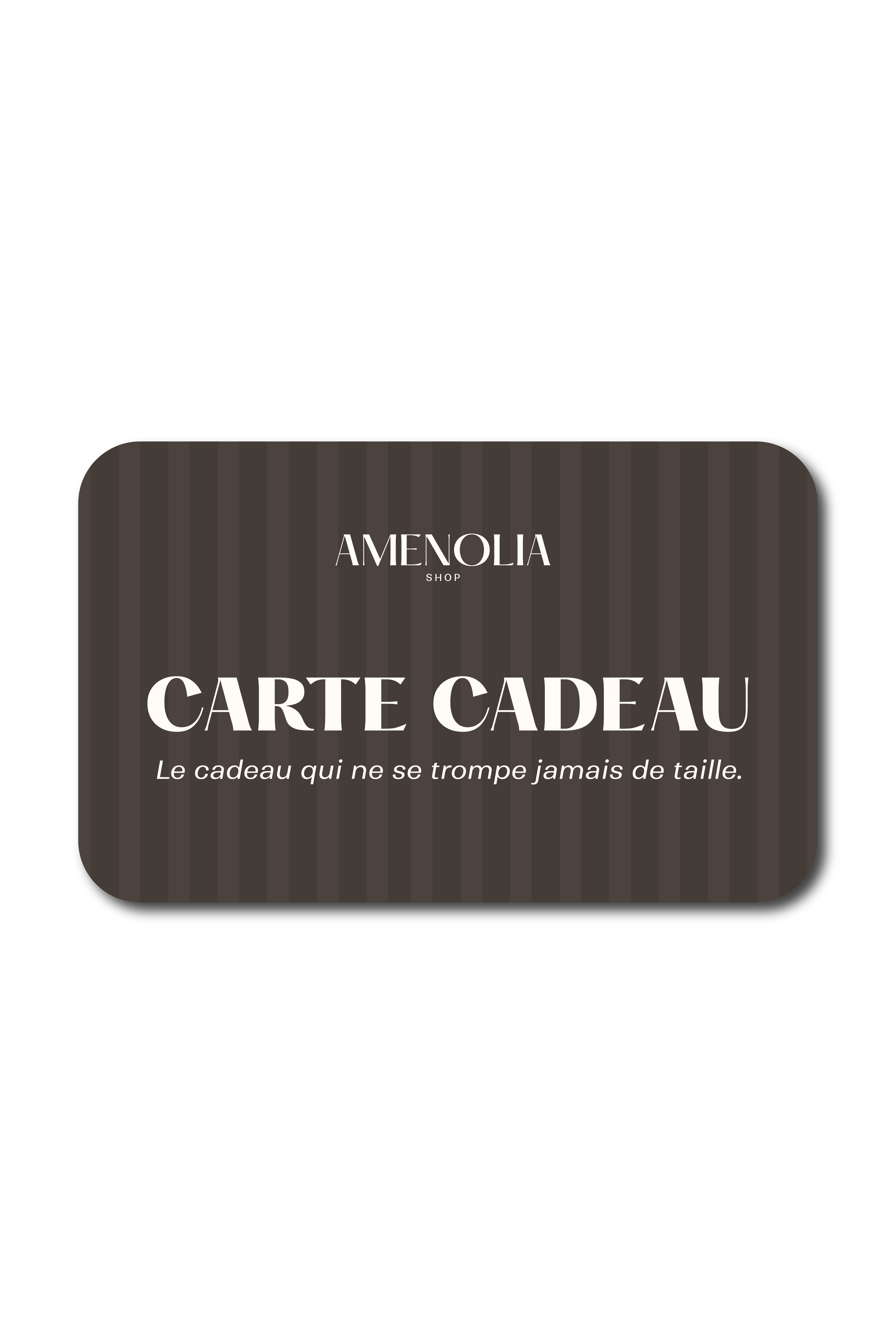 CARTE CADEAU - AMENOLIA