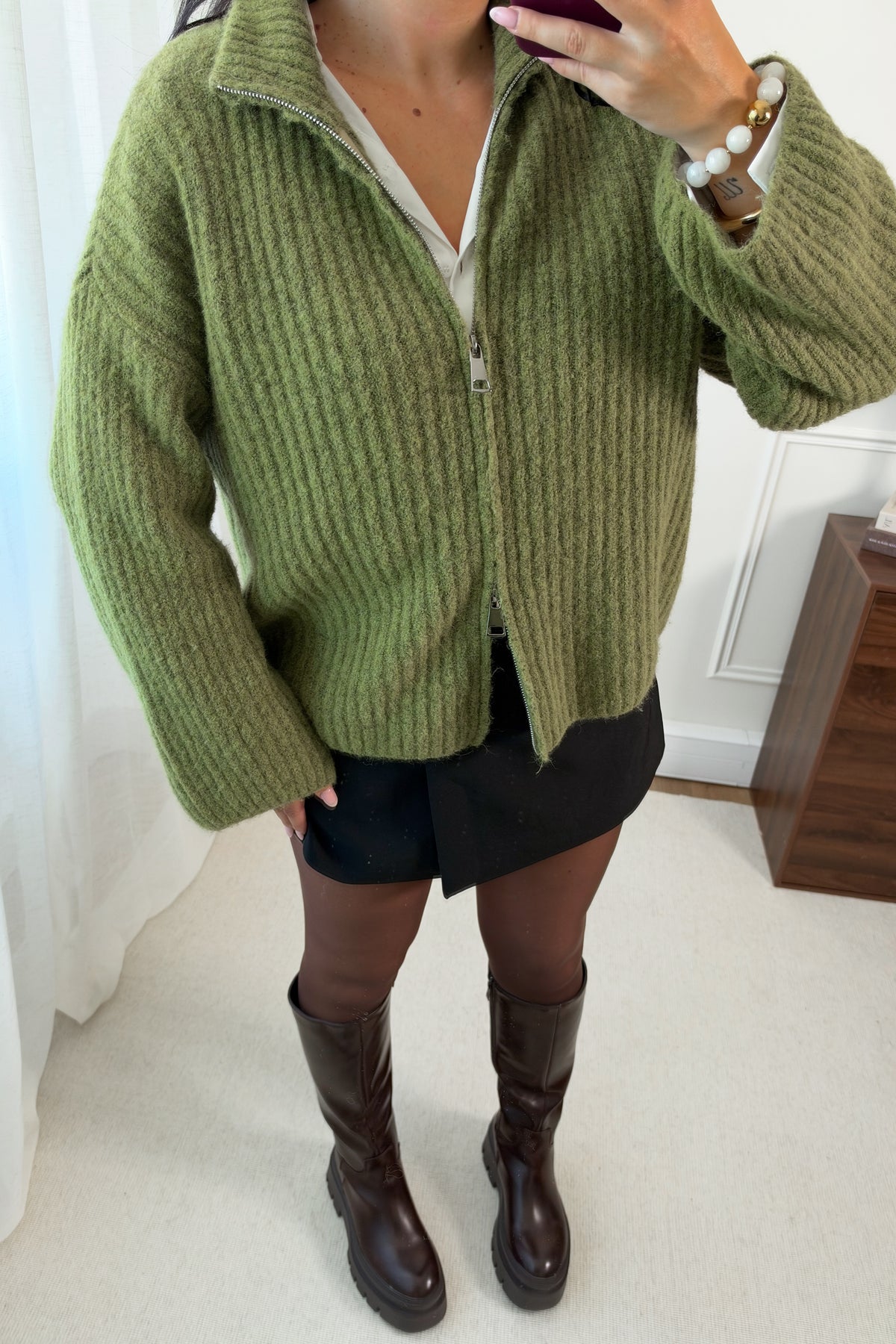 GILET PISTACCHIO