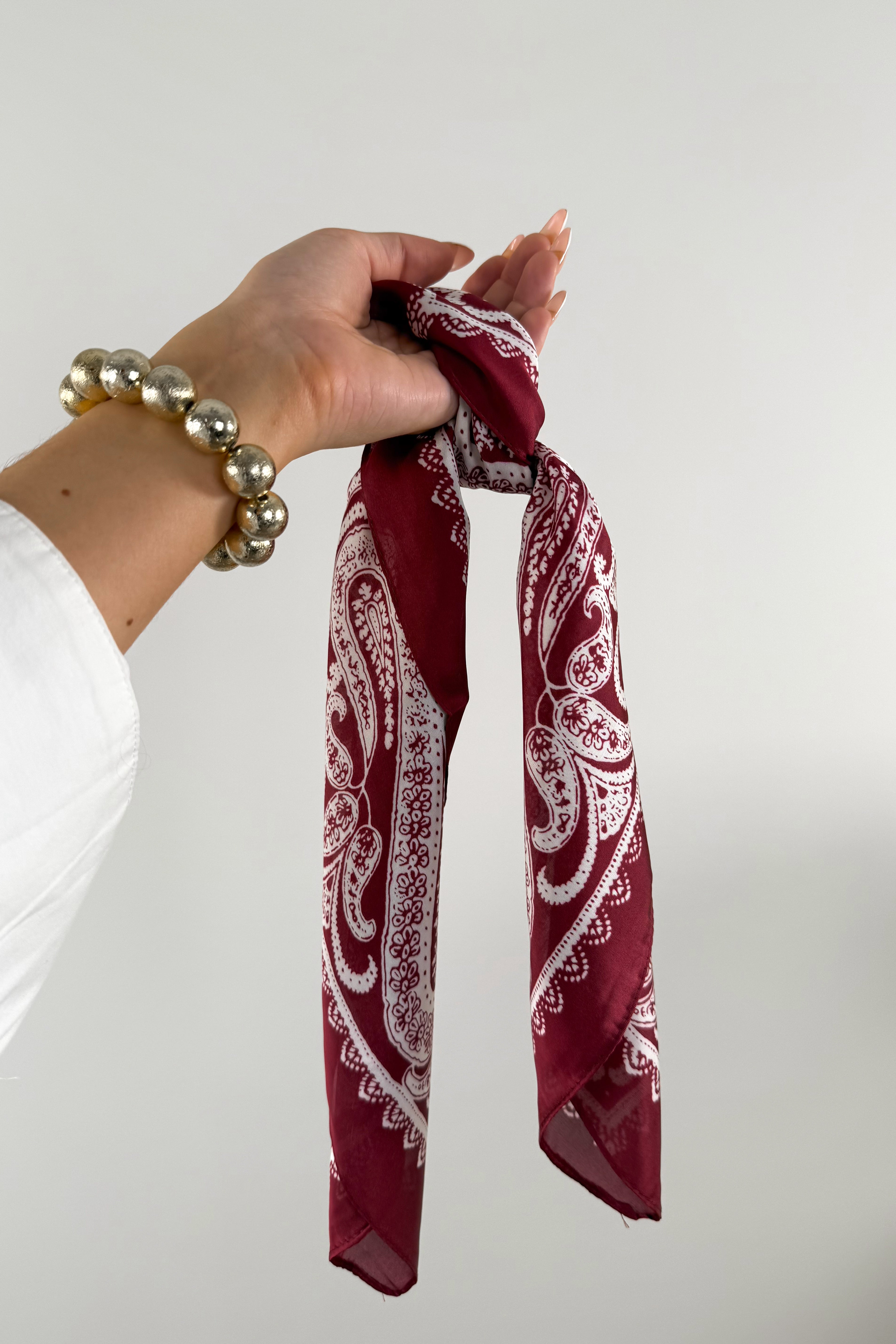 FOULARD BORDEAUX
