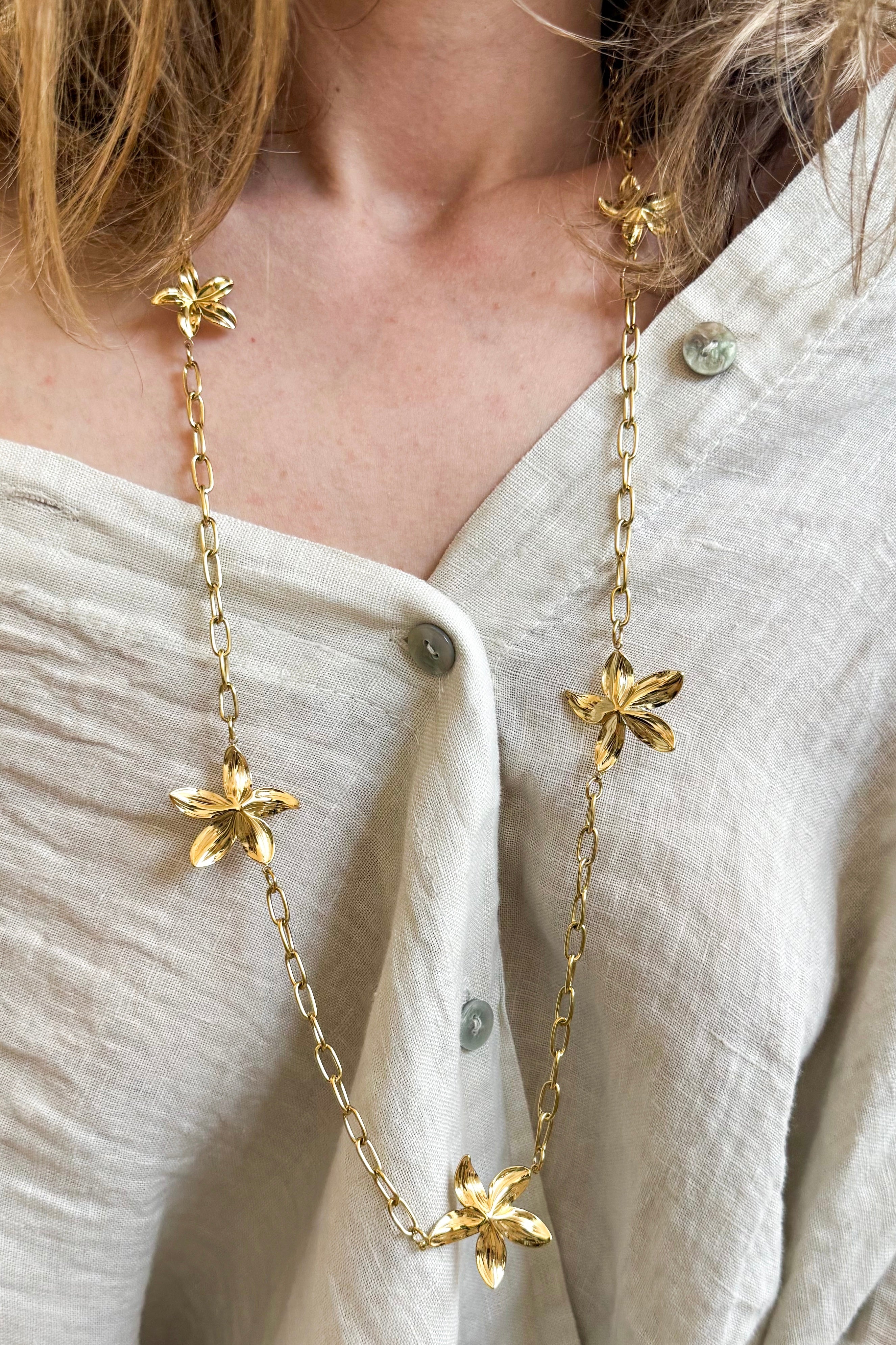 COLLIER FLEUR DE LUMIERE