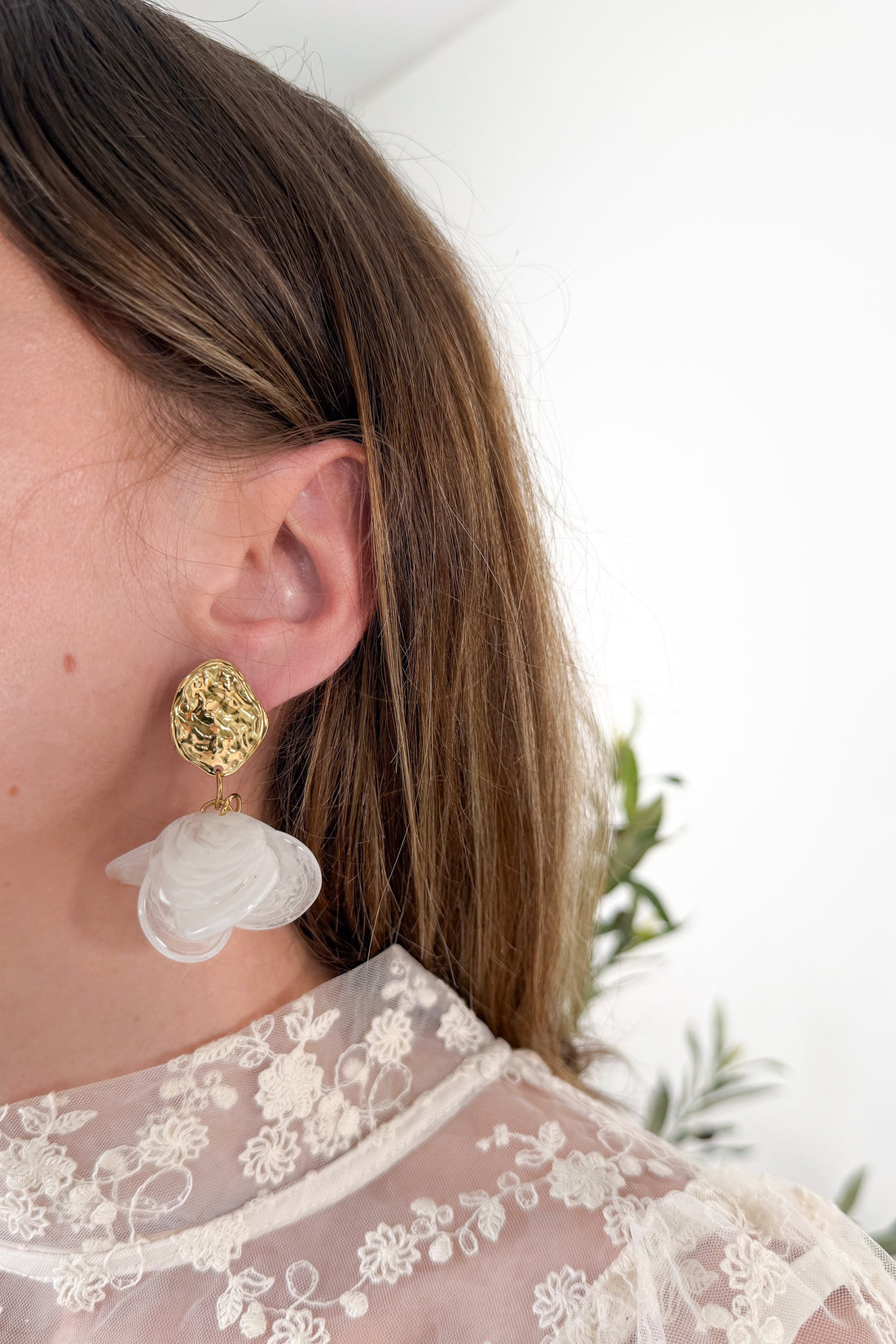 BOUCLES FLEUR D&