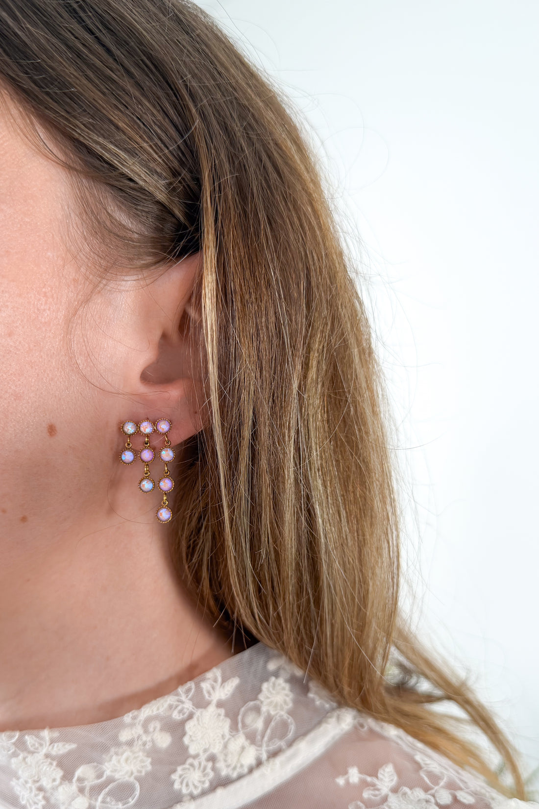 BOUCLES ROSÉE PRÉCIEUSE