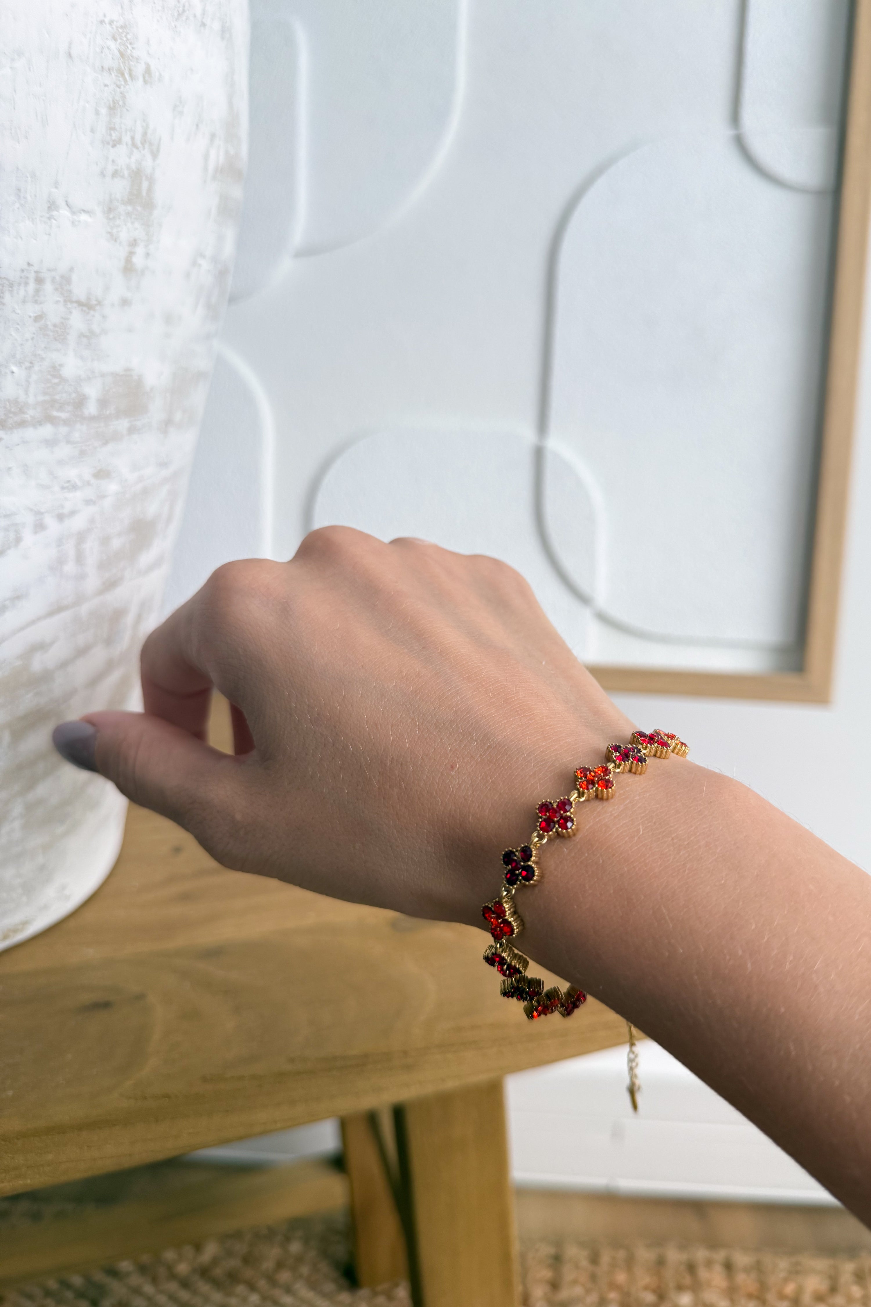 BRACELET GRENAT