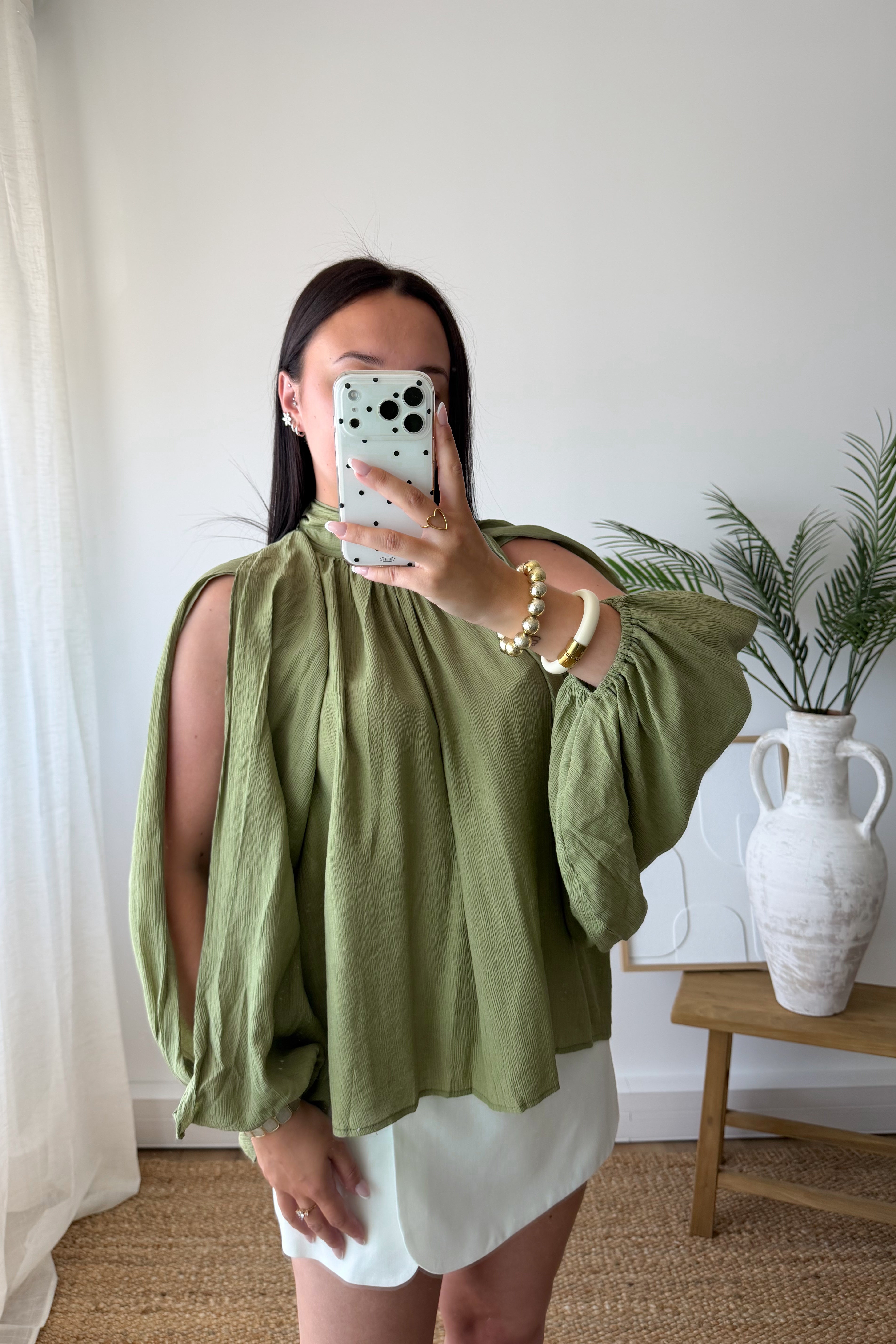 BLOUSE OLIVO