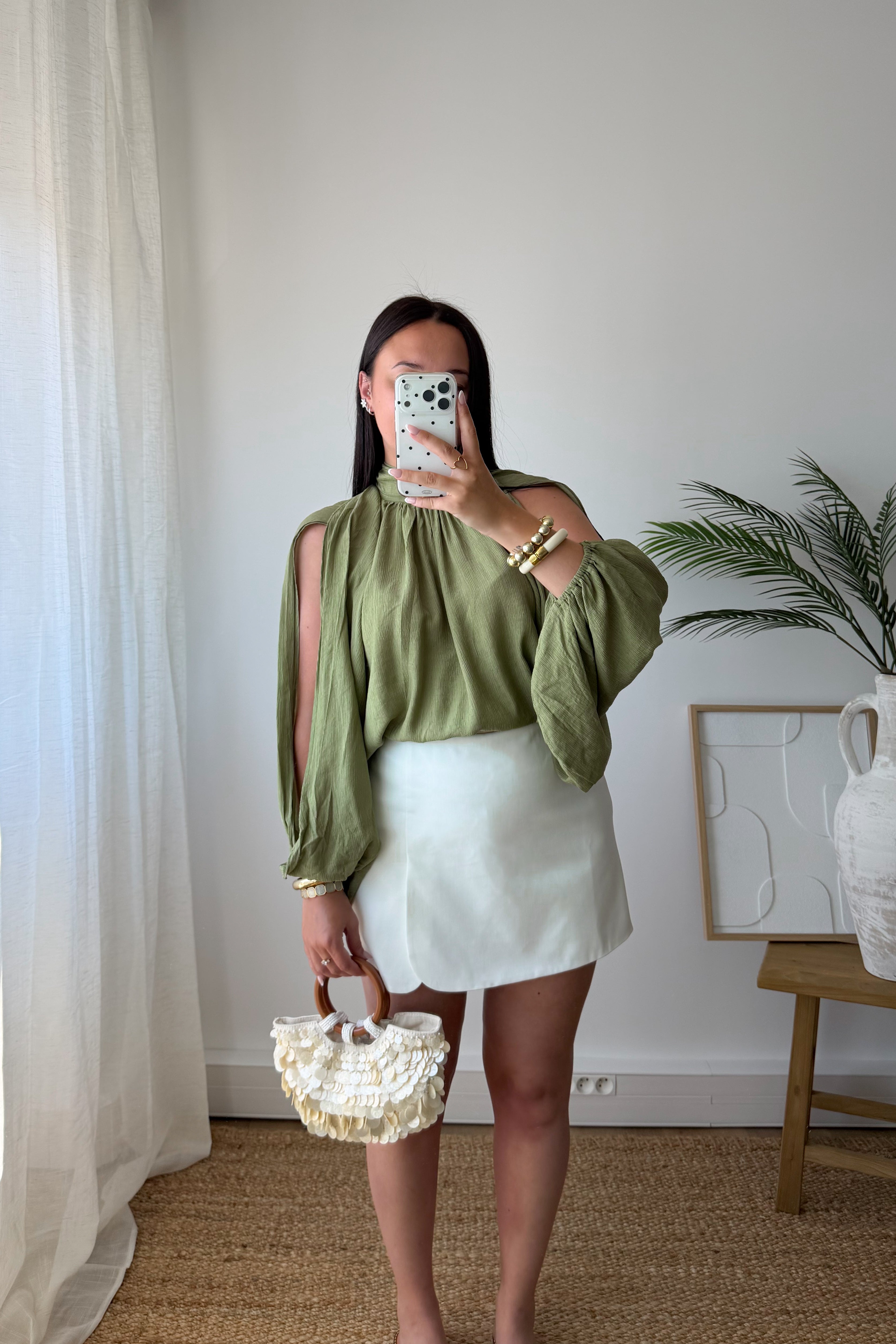 BLOUSE OLIVO