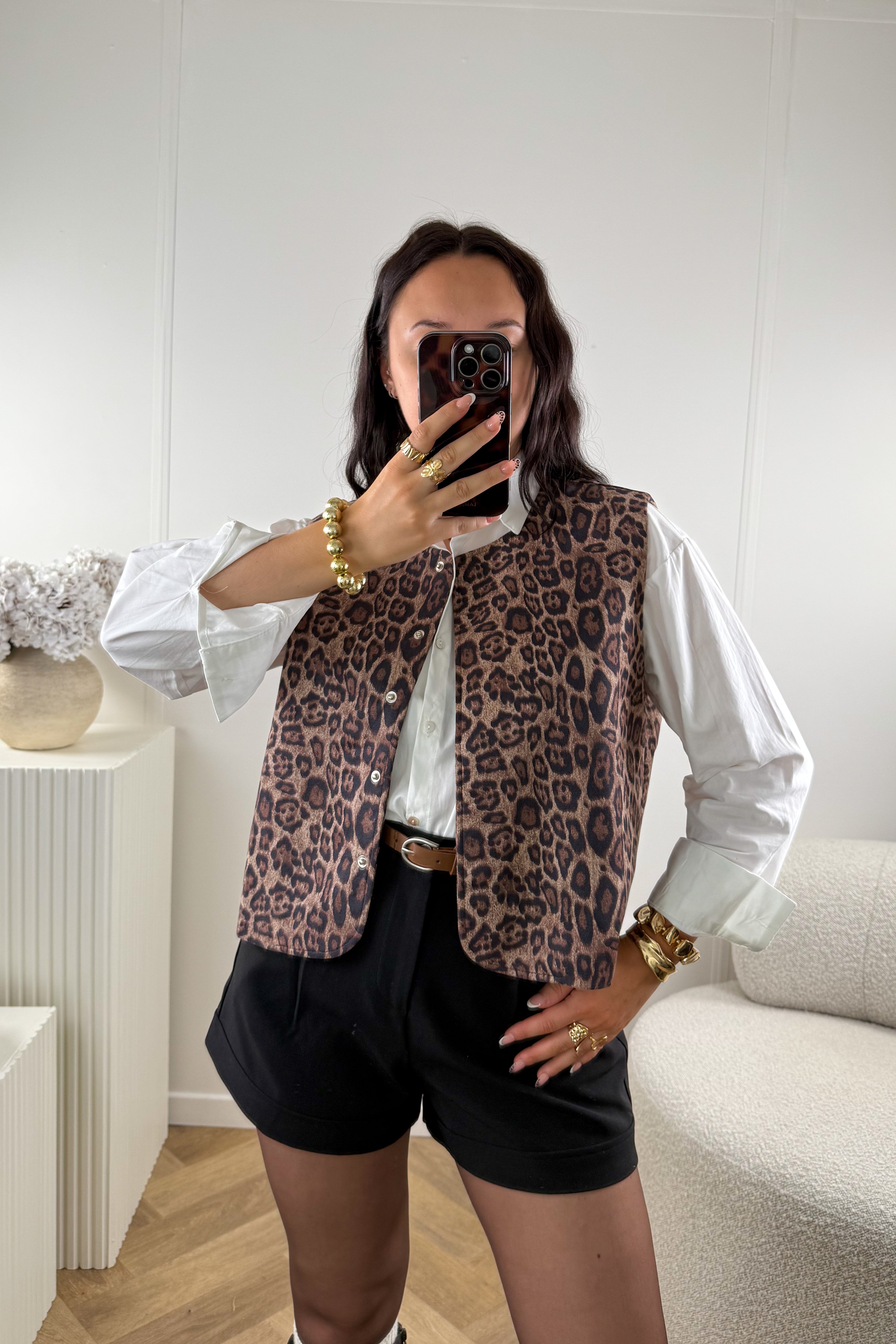 GILET AVORIO