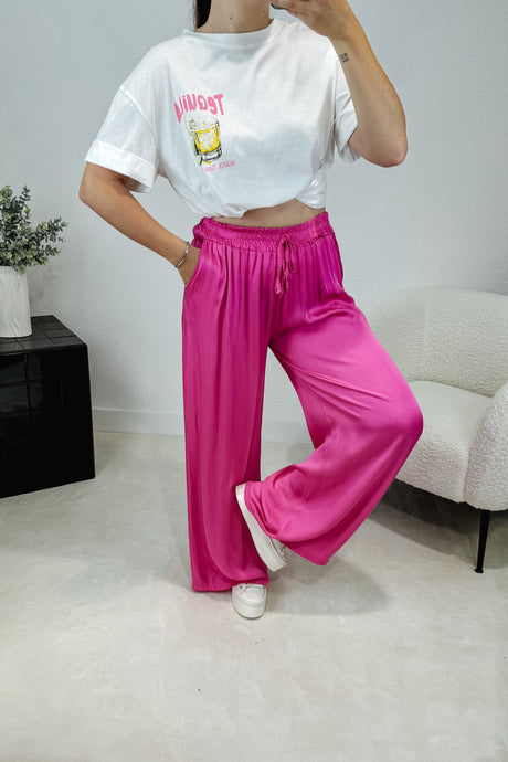 Pantalon PEDRO - fuschia